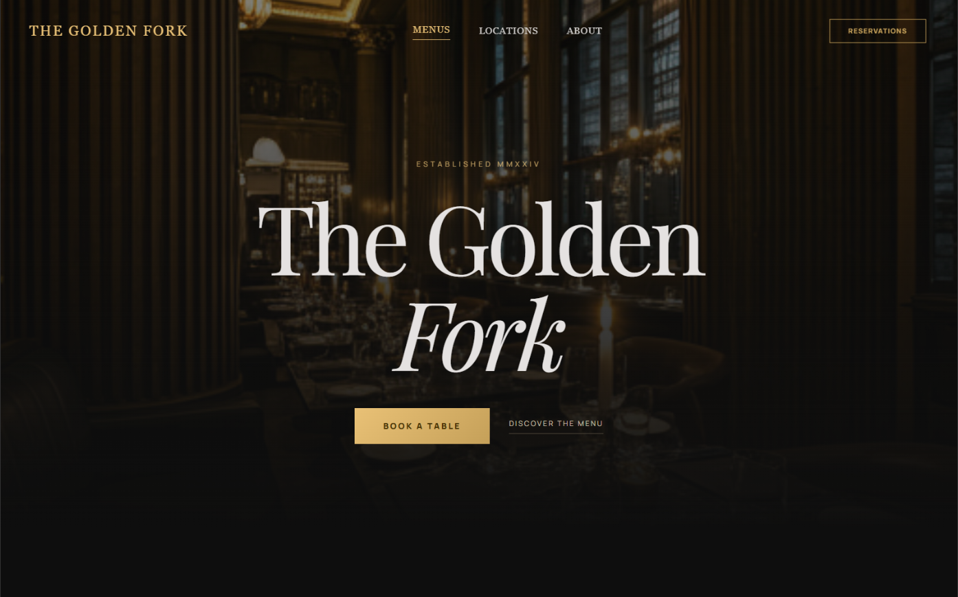 Golden Fork Restaurant